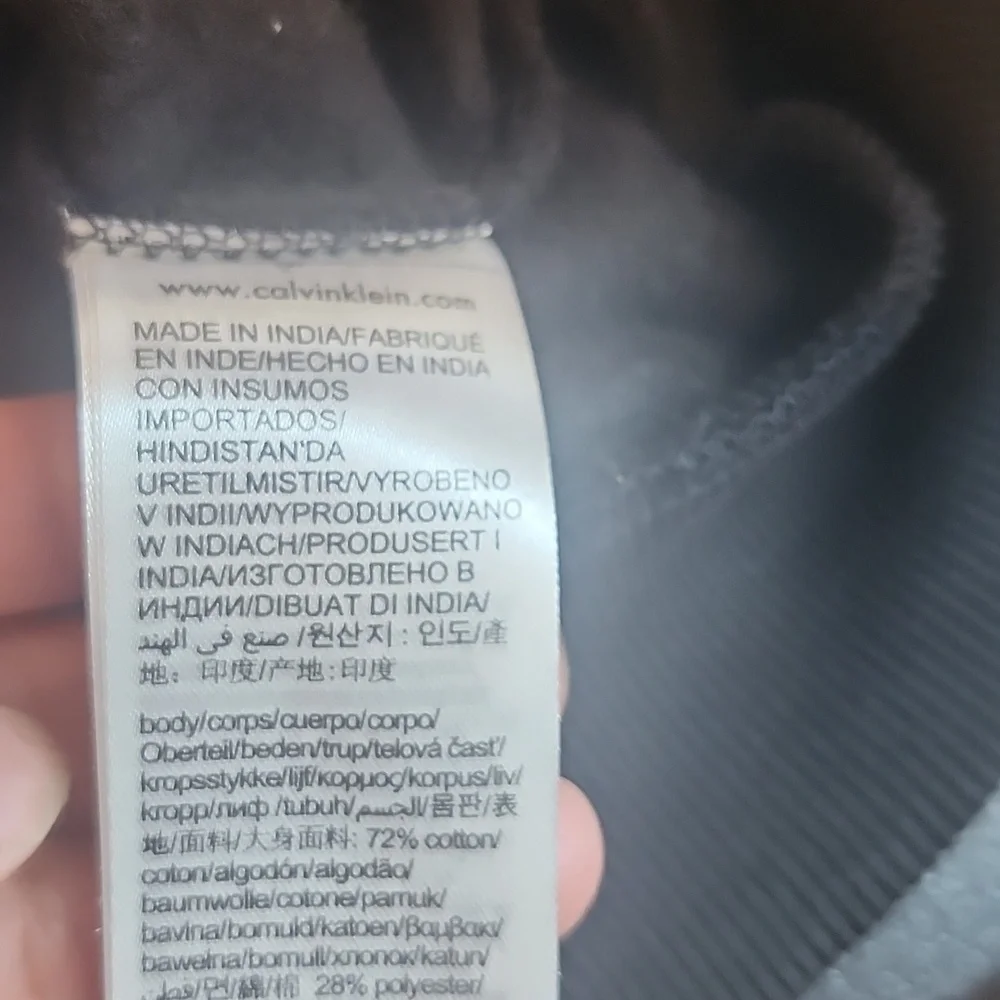 Men's Black Sweater Calvin Klein - Picture 12 of 12